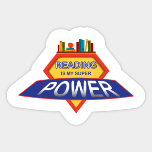 Super Reader Sticker